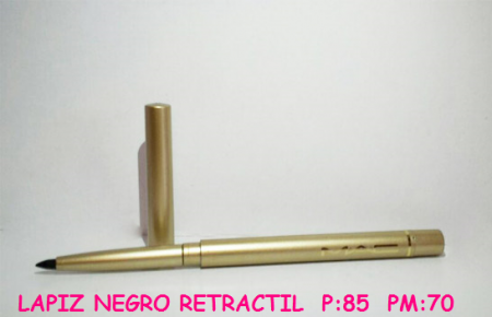 LAPIZ RETRACTIL NEGRO